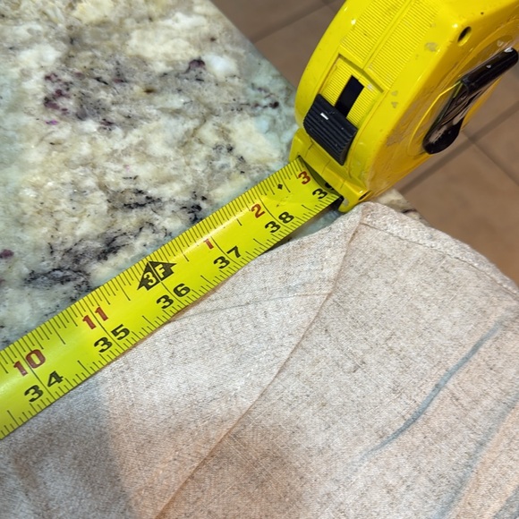 Flounce London Natural Linen High Waist Maxi skirt - Picture 9 of 9